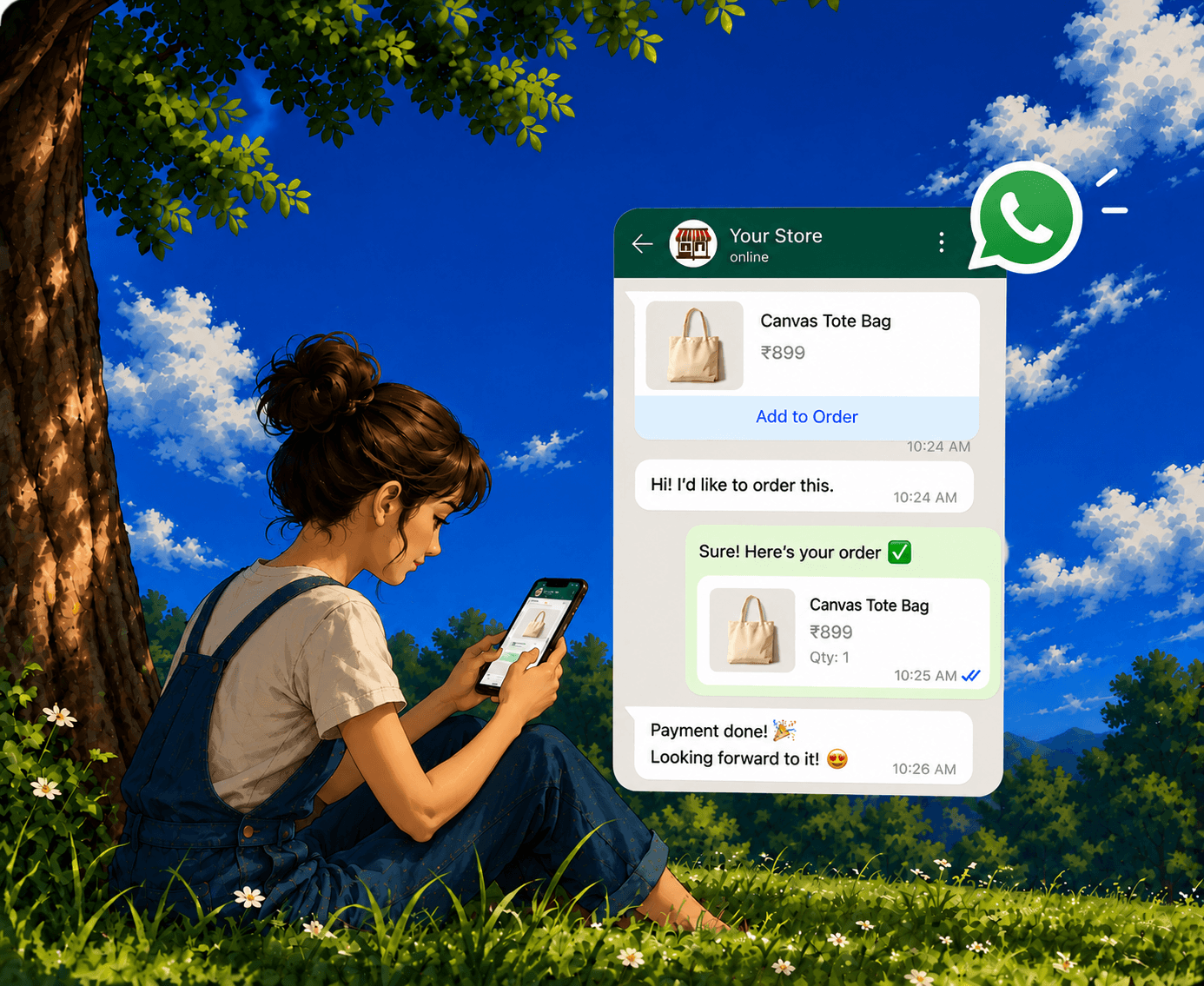 Orders in WhatsApp